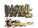 Sticker | insani (Gold) | Shanghai 2024