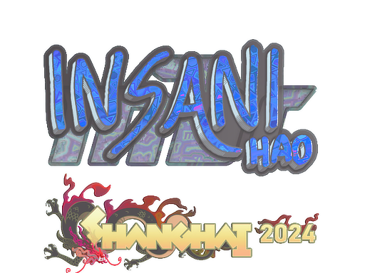 Sticker | insani (Holo) | Shanghai 2024