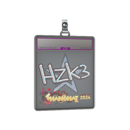 Sticker Slab | hallzerk (Holo) | Shanghai 2024