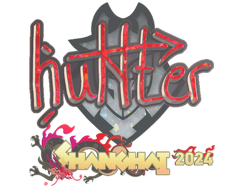 Çıkartma | huNter- (Parıltılı) | Şanghay 2024