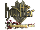 Sticker | huNter- (Gold) | Shanghai 2024