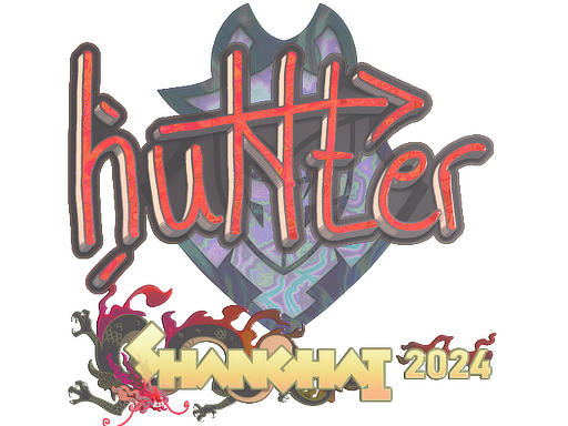 Sticker | huNter- (Holo) | Shanghai 2024