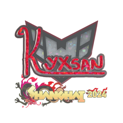 Sticker | kyxsan (Glitter) | Shanghai 2024