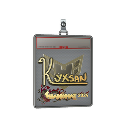 Sticker Slab | kyxsan (Gold) | Shanghai 2024