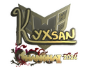 Sticker | kyxsan (Gold) | Shanghai 2024