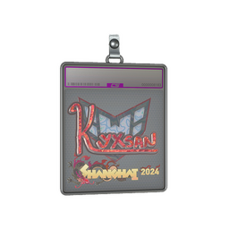 Sticker Slab | kyxsan (Holo) | Shanghai 2024
