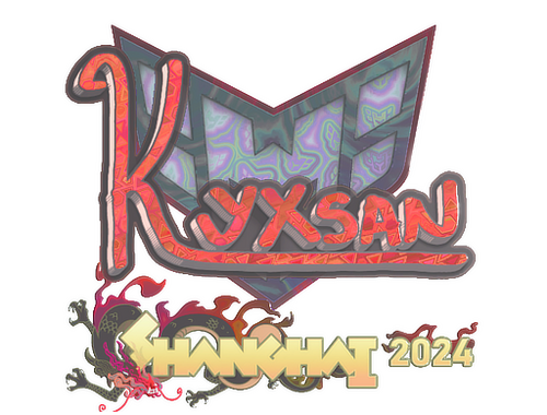 Sticker | kyxsan (holo) | Shanghai 2024