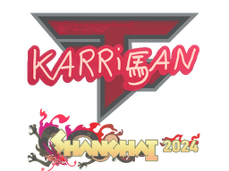 Sticker | karrigan | Shanghai 2024