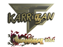 Sticker | karrigan (Gold) | Shanghai 2024