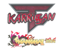 Sticker | karrigan (Glitter) | Shanghai 2024