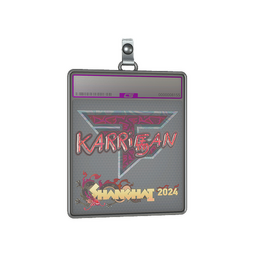 Sticker Slab | karrigan (Holo) | Shanghai 2024