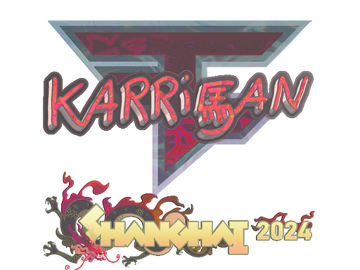 Sticker | karrigan (Holo) | Shanghai 2024