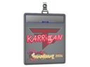 Sticker Slab | karrigan | Shanghai 2024