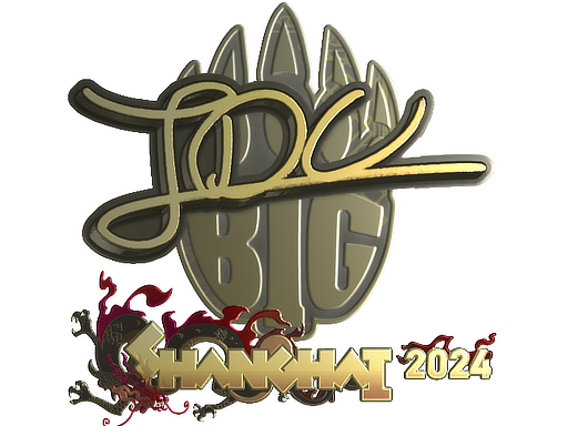 Sticker | JDC (Gold) | Shanghai 2024