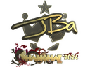 Sticker | JBa (Gold) | Shanghai 2024