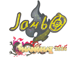 Sticker | jambo (Glitter) | Shanghai 2024