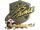 Sticker | jks (Gold) | Shanghai 2024