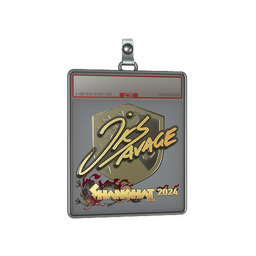 Sticker Slab | jks (Gold) | Shanghai 2024