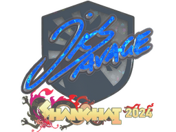 Sticker | jks (Glitter) | Shanghai 2024