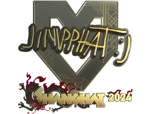Sticker | Jimpphat (Gold) | Shanghai 2024