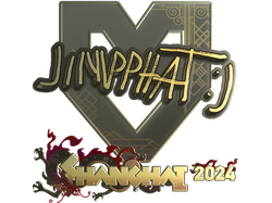 Sticker | Jimpphat (Gold) | Shanghai 2024
