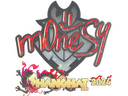 Sticker | m0NESY (Glitter) | Shanghai 2024