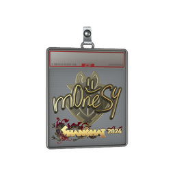 Sticker Slab | m0NESY (Gold) | Shanghai 2024