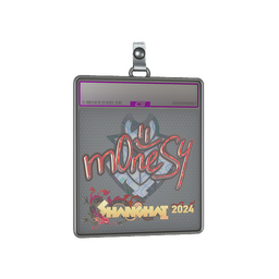 Sticker Slab | m0NESY (Holo) | Shanghai 2024