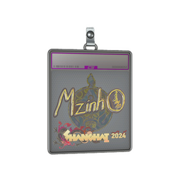Sticker Slab | mzinho (Holo) | Shanghai 2024