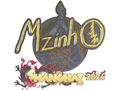Sticker | mzinho (Holo) | Shanghai 2024