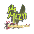 Sticker | mezii (Holo) | Shanghai 2024