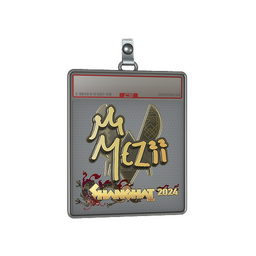 Sticker Slab | mezii (Gold) | Shanghai 2024