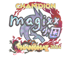 Sticker | magixx (Holo, Champion) | Shanghai 2024