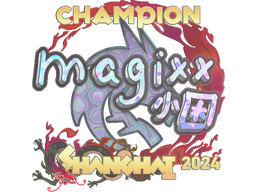 Sticker | magixx (Holo, Champion) | Shanghai 2024
