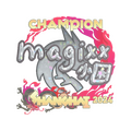 Sticker | magixx (Glitter, Champion) | Shanghai 2024