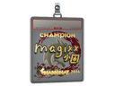 Sticker Slab | magixx (Gold, Champion) | Shanghai 2024