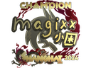 Sticker | magixx (Gold, Champion) | Shanghai 2024