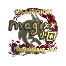 Sticker | magixx (Gold, Champion) | Shanghai 2024