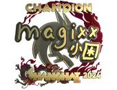 Sticker | magixx (Gold, Champion) | Shanghai 2024