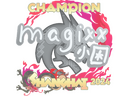 Sticker | magixx (Champion) | Shanghai 2024