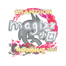 Sticker | magixx (Champion) | Shanghai 2024