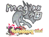 Наклейка | magixx (с блёстками) | Шанхай-2024