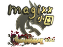 Sticker | magixx (Gold) | Shanghai 2024