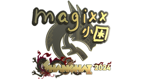 Sticker | magixx (Gold) | Shanghai 2024