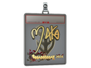 Sticker Slab | Maka (Gold) | Shanghai 2024