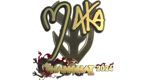 Sticker | Maka (Gold) | Shanghai 2024