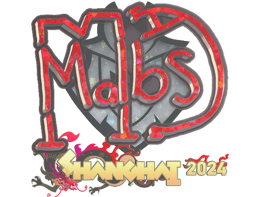 Sticker | malbsMd (Glitter) | Shanghai 2024