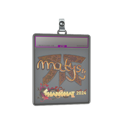 Sticker Slab | MATYS (Holo) | Shanghai 2024