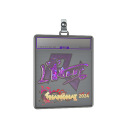 Sticker Slab | L1haNg (Glitter) | Shanghai 2024