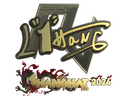 Sticker | L1haNg (Gold) | Shanghai 2024